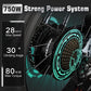 FUCARE Gemini X 750W Electric Bike; 48V 15A LG  Dual Lithium Batteries; 20 Inch 4.0" Fat Tire; 28MPH Max Speed; 5.3" LCD Display