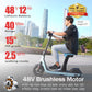 FUCARE HU3 PRO SEATED ELECTRIC SCOOTER MINI BIKE. Demo