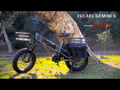 FUCARE Gemini X 750W Electric Bike; 48V 15A LG Dual Lithium