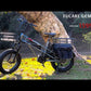 FUCARE Gemini X 750W Electric Bike; 48V 15A LG  Dual Lithium Batteries; 20 Inch 4.0" Fat Tire; 28MPH Max Speed; 5.3" LCD Display